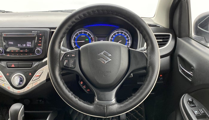 2017 Maruti Baleno DELTA CVT PETROL 1.2, Petrol, Automatic, 16,091 km, Steering Wheel Close Up