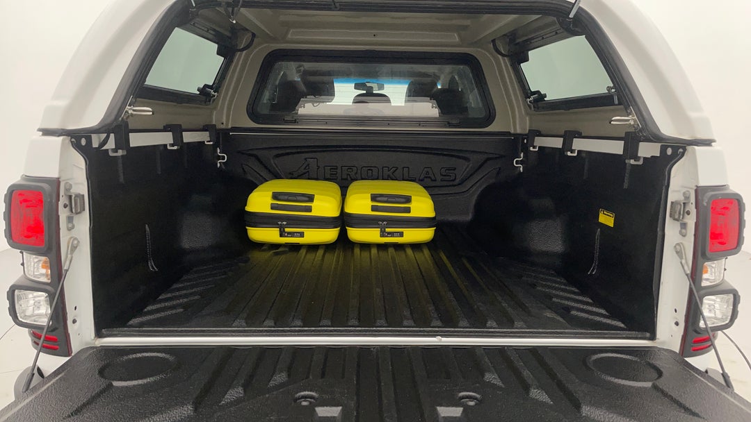 Boot Inside View with Luggage