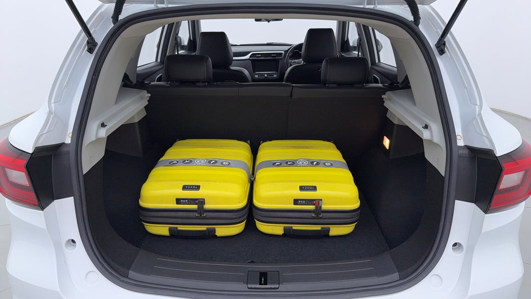 Boot Inside View with Luggage