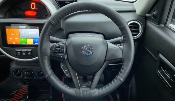 2021 Maruti S PRESSO VXI PLUS, Petrol, Manual, 700 km, Steering Wheel Close Up