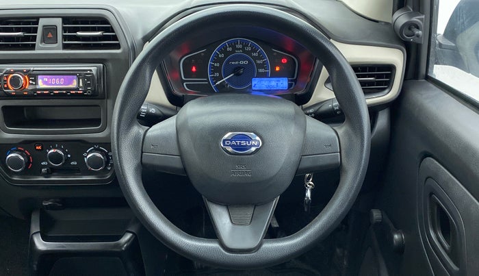 2020 Datsun Redi Go A, Petrol, Manual, 7,206 km, Steering Wheel Close Up