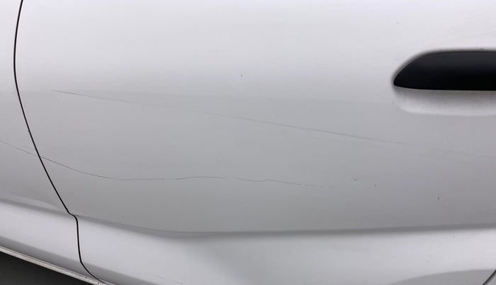 2020 Datsun Redi Go A, Petrol, Manual, 7,206 km, Rear left door - Minor scratches