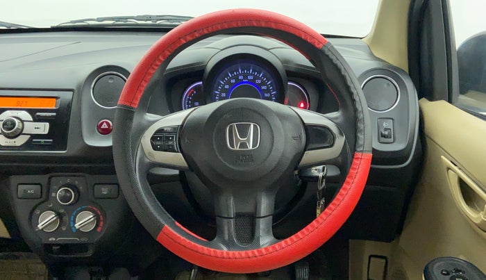 2015 Honda Amaze 1.2 SX MT I VTEC, Petrol, Manual, 40,386 km, Steering Wheel Close Up