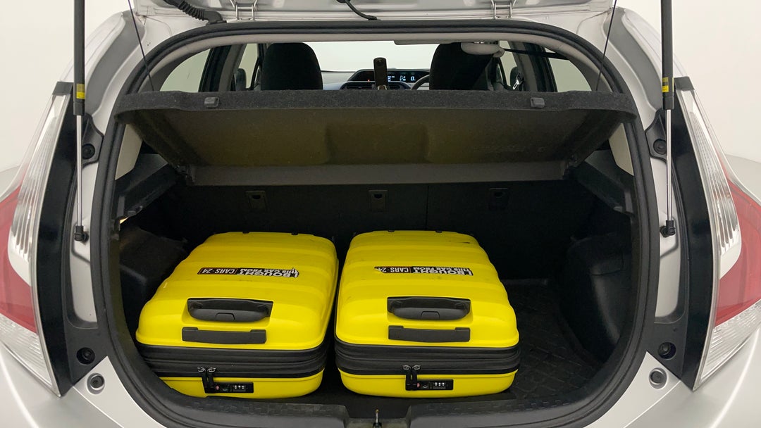 Boot Inside View with Luggage