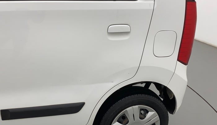 2014 Maruti Wagon R 1.0 VXI, Petrol, Manual, 33,407 km, Left quarter panel - Minor scratches