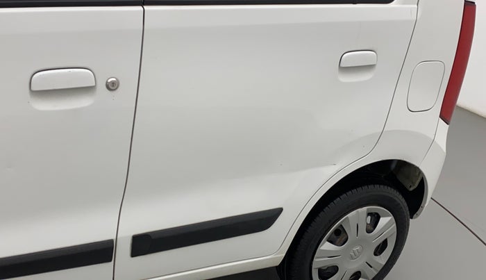 2014 Maruti Wagon R 1.0 VXI, Petrol, Manual, 33,407 km, Rear left door - Slightly dented