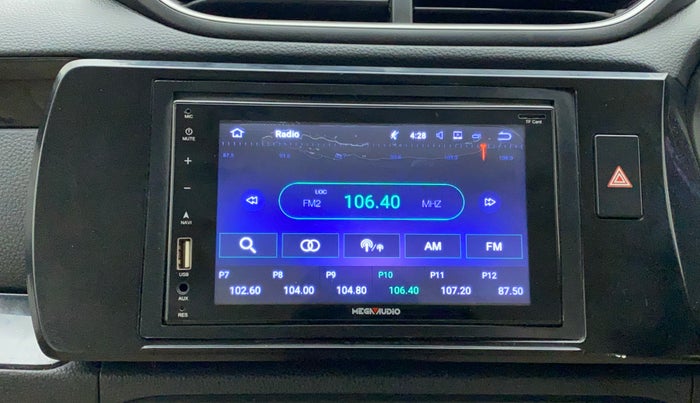 2018 Honda Amaze 1.2L I-VTEC V CVT, Petrol, Automatic, 71,817 km, Infotainment system - Touch screen not working