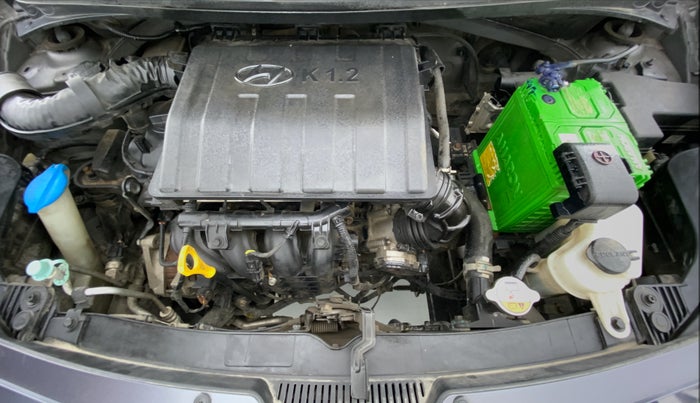 2015 Hyundai Grand i10 SPORTZ 1.2 KAPPA VTVT, Petrol, Manual, 53,556 km, Open Bonet