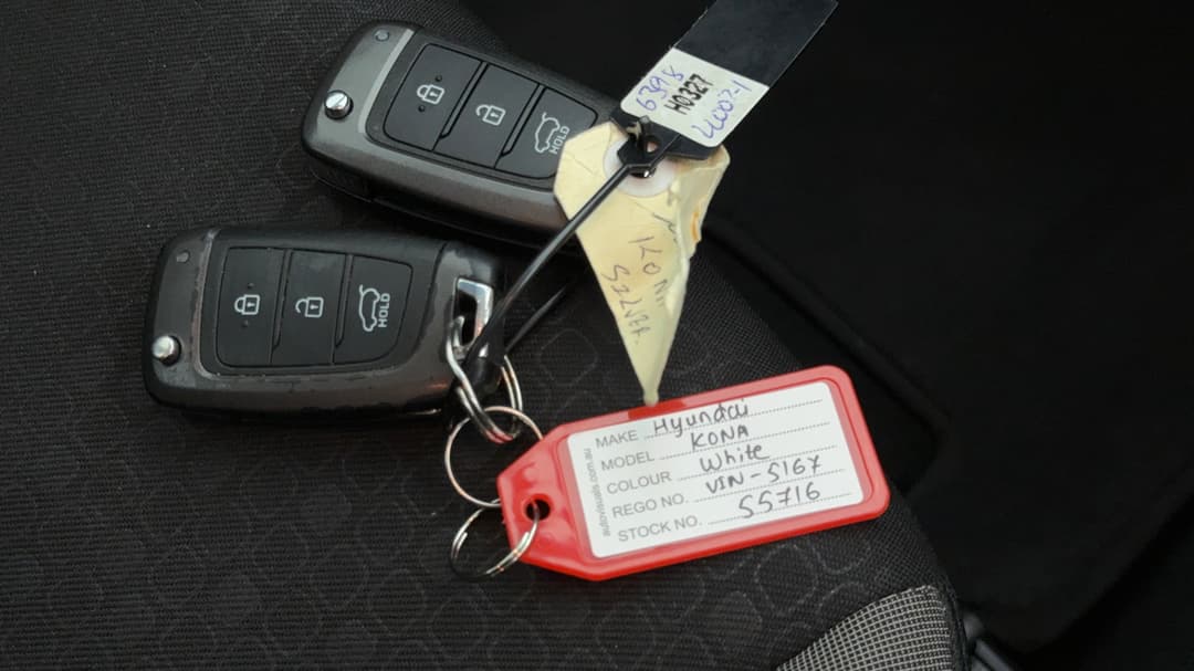 2017 Hyundai Kona Active (FWD), Automatic, 125901 km, Key Close-up