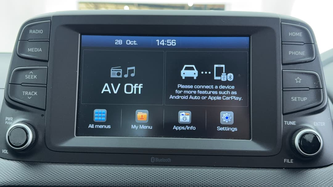 2017 Hyundai Kona Active (FWD), Automatic, 125901 km, Infotainment System