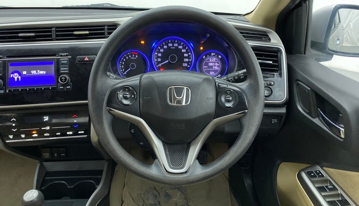 2016 Honda City V MT PETROL, Petrol, Manual, 87,149 km, Steering Wheel Close Up
