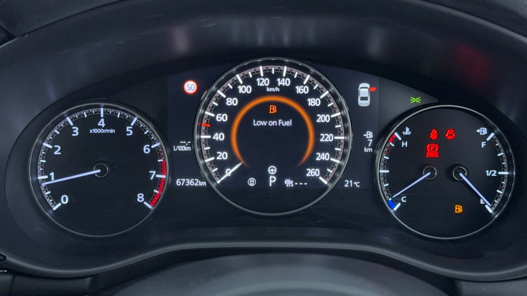 2020 Mazda Mazda3 G25 Evolve, Automatic, 67362 km, Odometer View