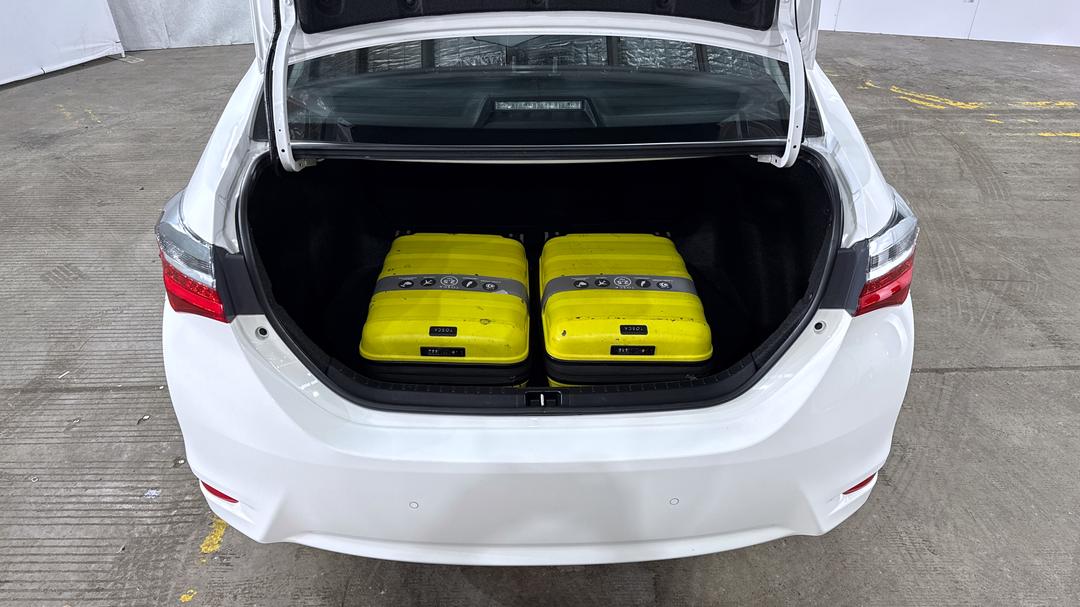 2018 Toyota Corolla Ascent, Automatic, 41986 km, Boot Inside View with Luggage