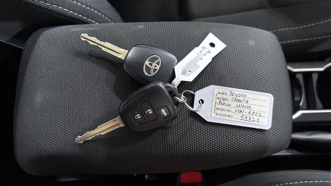 2018 Toyota Corolla Ascent, Automatic, 41986 km, Key Close-up