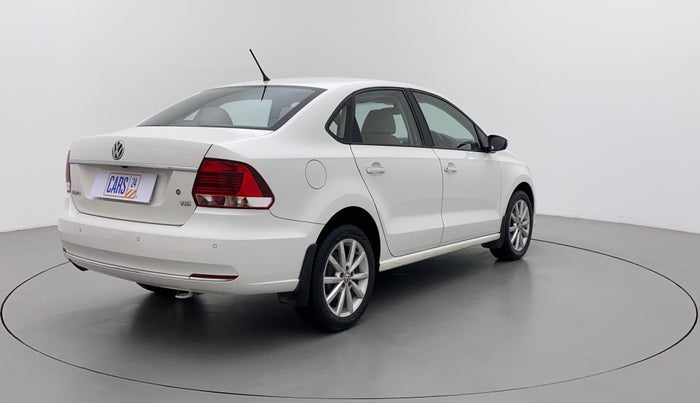 2017 Volkswagen Vento HIGHLINE PLUS 1.2 AT 16 ALLOY, Petrol, Automatic, 32,039 km, Right Back Diagonal