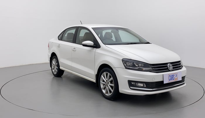2017 Volkswagen Vento HIGHLINE PLUS 1.2 AT 16 ALLOY, Petrol, Automatic, 32,039 km, Right Front Diagonal