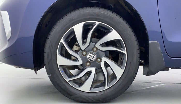 2021 Toyota Glanza G MT PETROL, Petrol, Manual, 6,142 km, Left Front Wheel