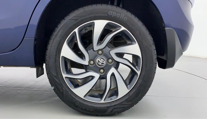 2021 Toyota Glanza G MT PETROL, Petrol, Manual, 6,142 km, Left Rear Wheel