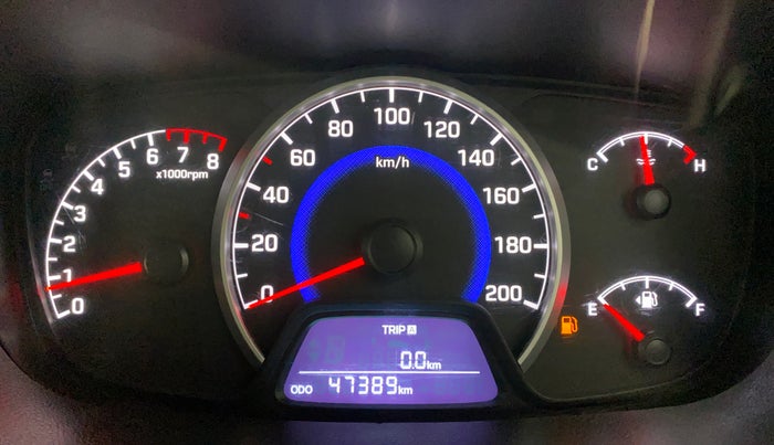 2018 Hyundai Grand i10 MAGNA 1.2 KAPPA VTVT, Petrol, Manual, 47,418 km, Odometer Image