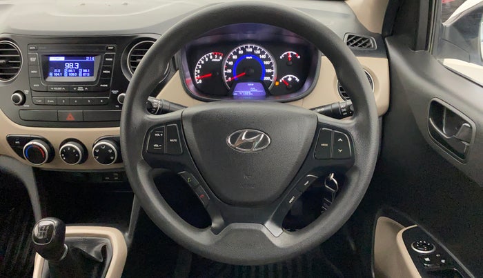 2018 Hyundai Grand i10 MAGNA 1.2 KAPPA VTVT, Petrol, Manual, 47,418 km, Steering Wheel Close Up