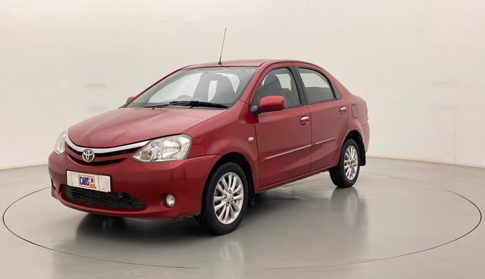 2012 Toyota Etios VD, Diesel, Manual, 92,941 km, Left Front Diagonal
