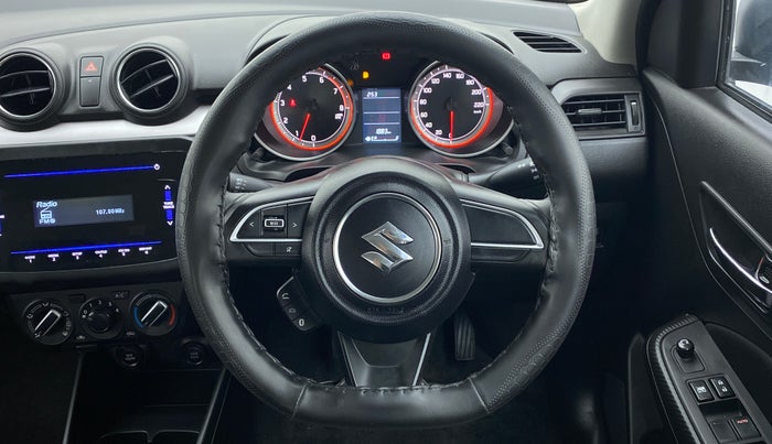 2021 Maruti Swift VXI D, Petrol, Manual, 1,883 km, Steering Wheel Close Up
