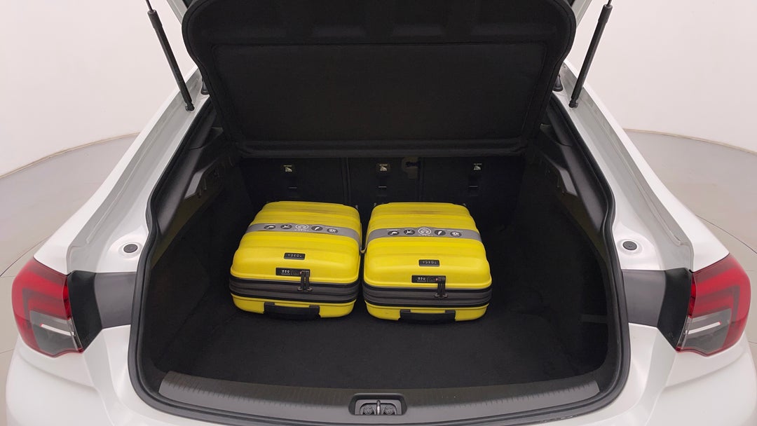 Boot Inside View with Luggage