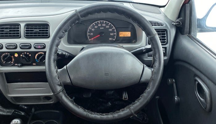 2012 Maruti Alto LXI, Petrol, Manual, 56,438 km, Steering Wheel Close Up