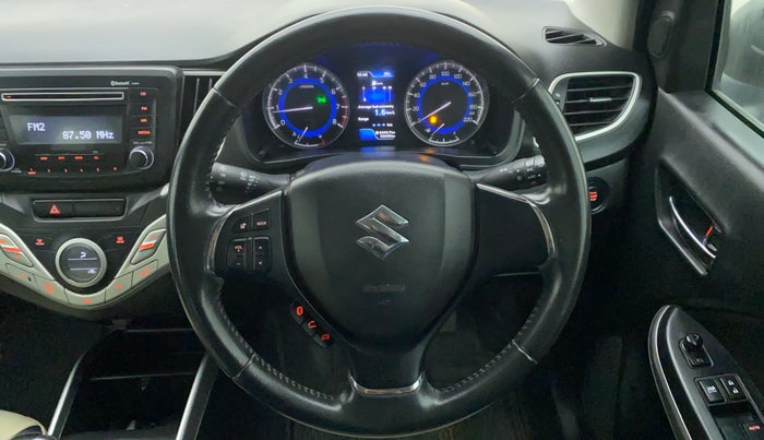2016 Maruti Baleno ZETA 1.2 K12, Petrol, Manual, 53,222 km, Steering Wheel Close Up