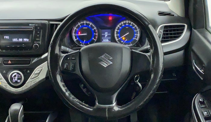 2018 Maruti Baleno DELTA CVT PETROL 1.2, Petrol, Automatic, 35,040 km, Steering Wheel Close Up