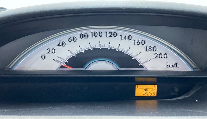 2011 Toyota Etios Liva G, Petrol, Manual, 78,193 km, Odometer Image