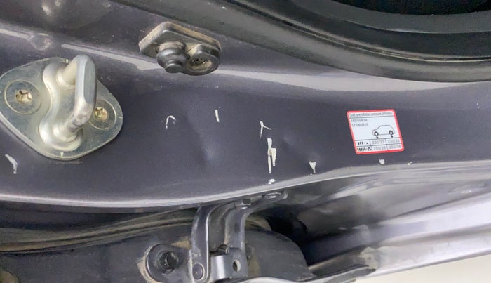 2019 Hyundai Grand i10 ASTA 1.2 KAPPA VTVT, Petrol, Manual, 68,572 km, Right B pillar - Slightly dented