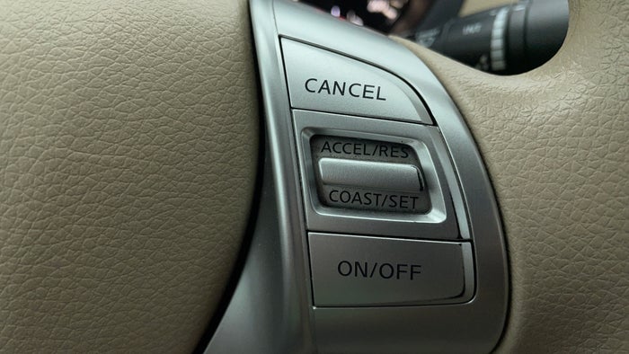 NISSAN ALTIMA-Cruise Control
