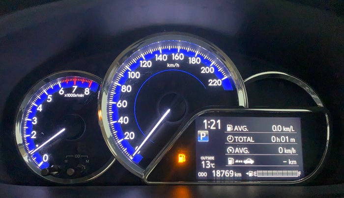 2020 Toyota YARIS G CVT, Petrol, Automatic, 18,861 km, Odometer Image