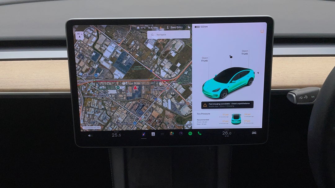 2021 Tesla Model 3 Standard Range Rwd, Automatic, 66984 km, Center Console