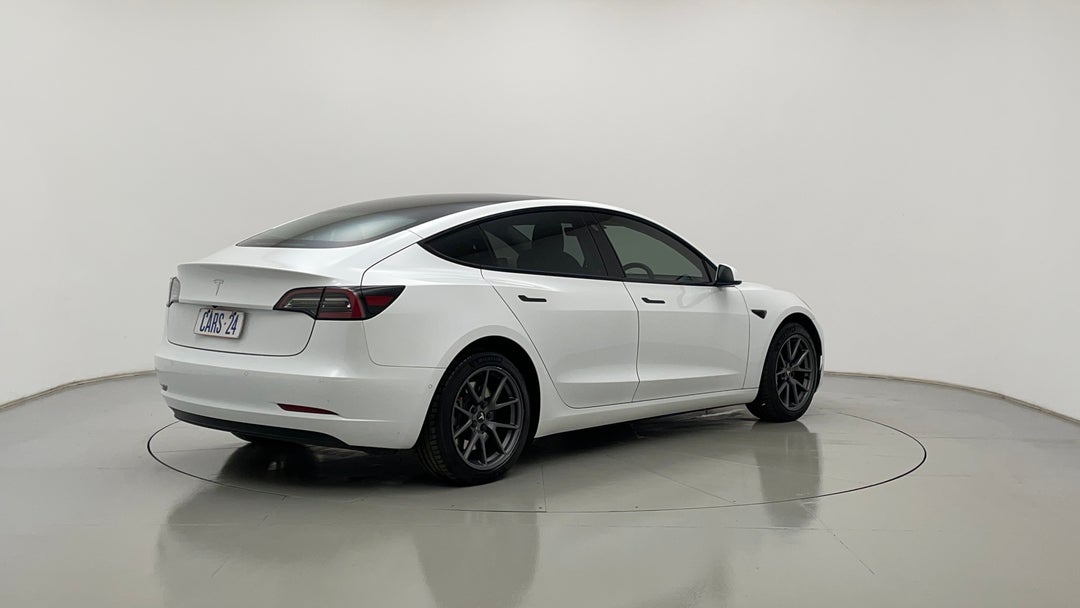 2021 Tesla Model 3 Standard Range Rwd, Automatic, 66984 km, Right Back Diagonal (45- Degree) View