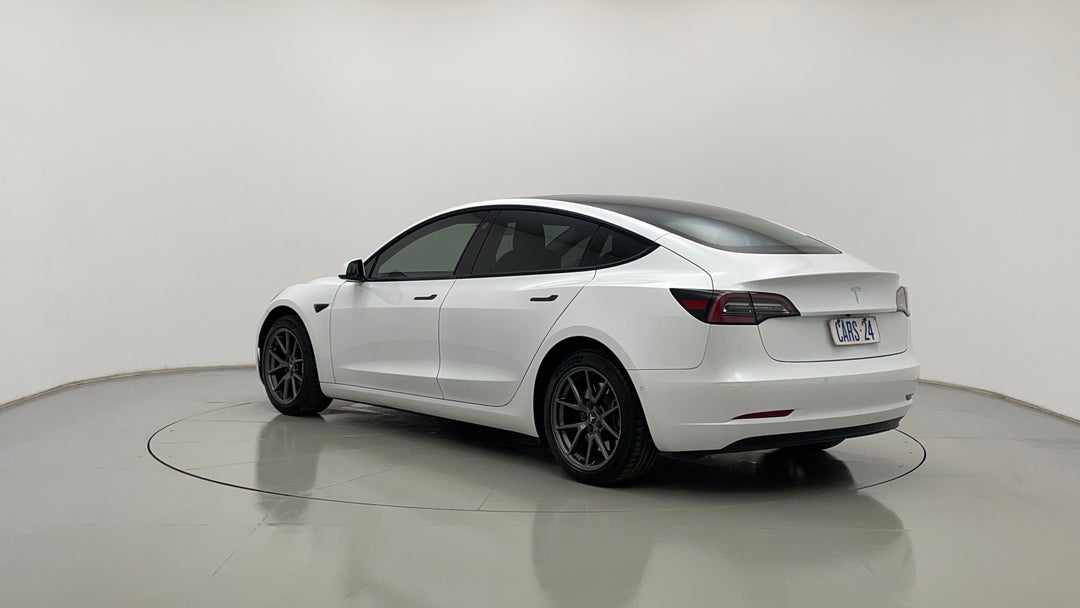 2021 Tesla Model 3 Standard Range Rwd, Automatic, 66984 km, Left Back Diagonal (45- Degree) View