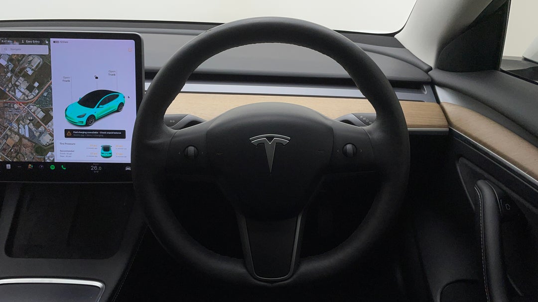 2021 Tesla Model 3 Standard Range Rwd, Automatic, 66984 km, Steering Wheel Close-up