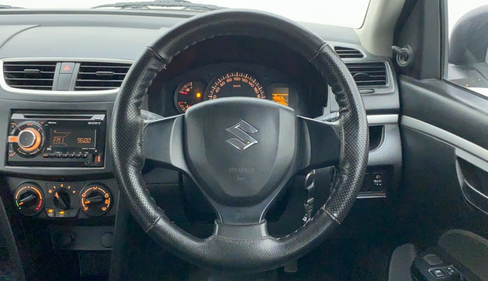 2017 Maruti Swift LXI OPT, Petrol, Manual, 15,378 km, Steering Wheel Close Up