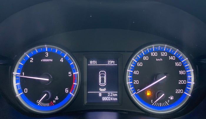 2016 Maruti S Cross ZETA 1.3, Diesel, Manual, 99,023 km, Odometer Image