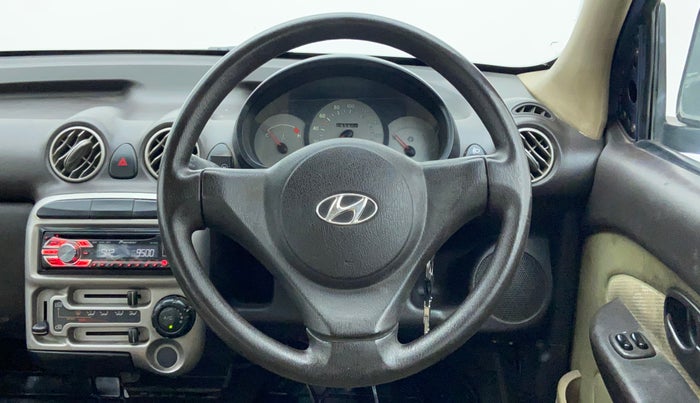 2013 Hyundai Santro Xing GL PLUS, CNG, Manual, 94,110 km, Steering Wheel Close Up
