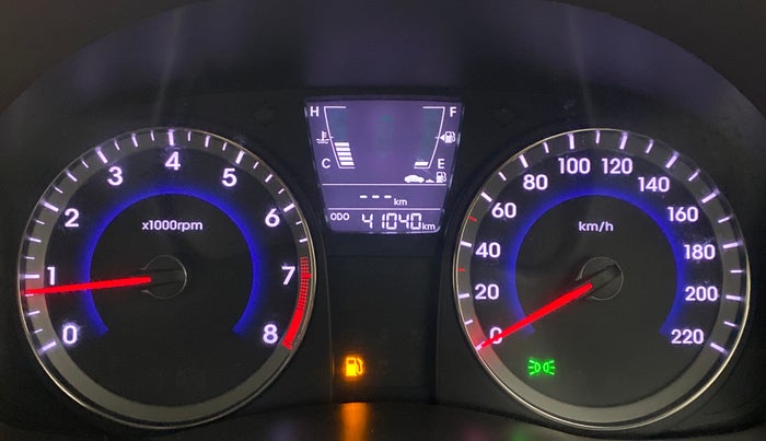 2017 Hyundai Verna 1.6 SX VTVT, Petrol, Manual, 41,080 km, Odometer Image