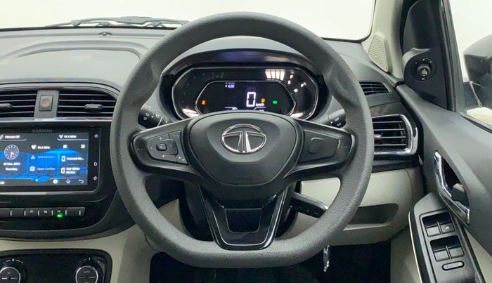 2022 Tata Tiago XZ PLUS CNG, CNG, Manual, 24,768 km, Steering Wheel Close Up