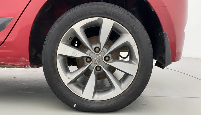 2014 Hyundai Elite i20 ASTA 1.2, Petrol, Manual, 43,184 km, Left Rear Wheel