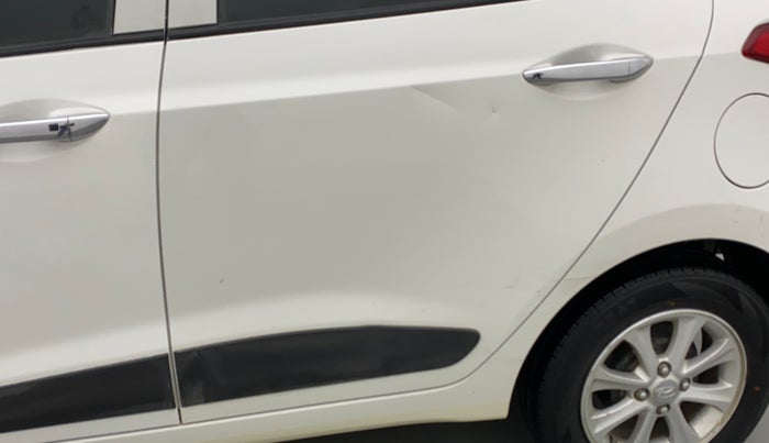 2015 Hyundai Grand i10 ASTA 1.2 KAPPA VTVT, Petrol, Manual, 36,483 km, Rear left door - Minor scratches