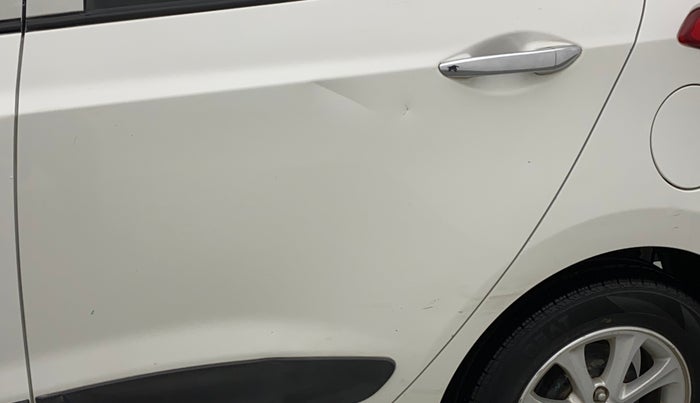 2015 Hyundai Grand i10 ASTA 1.2 KAPPA VTVT, Petrol, Manual, 36,483 km, Rear left door - Slightly dented