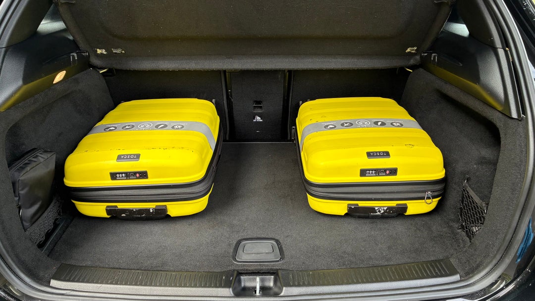 Boot Inside View with Luggage