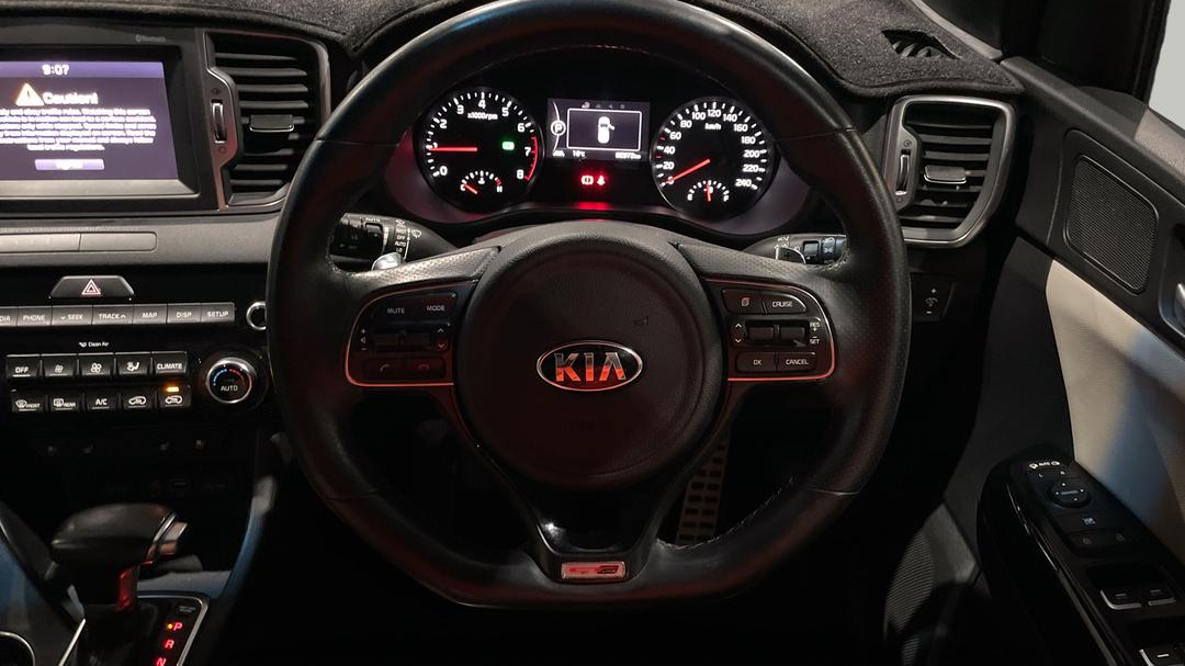 2016 Kia Sportage Gt-line (AWD), Automatic, 92372 km, Steering Wheel Close-up