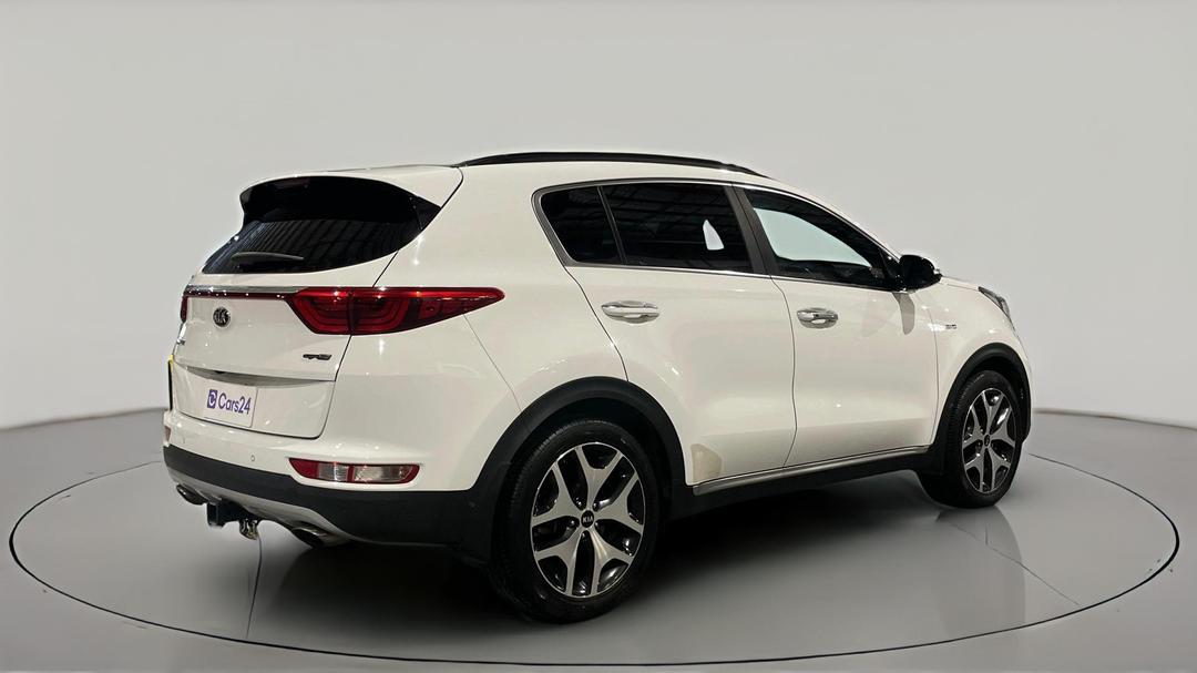 2016 Kia Sportage Gt-line (AWD), Automatic, 92372 km, Right Back Diagonal (45- Degree) View