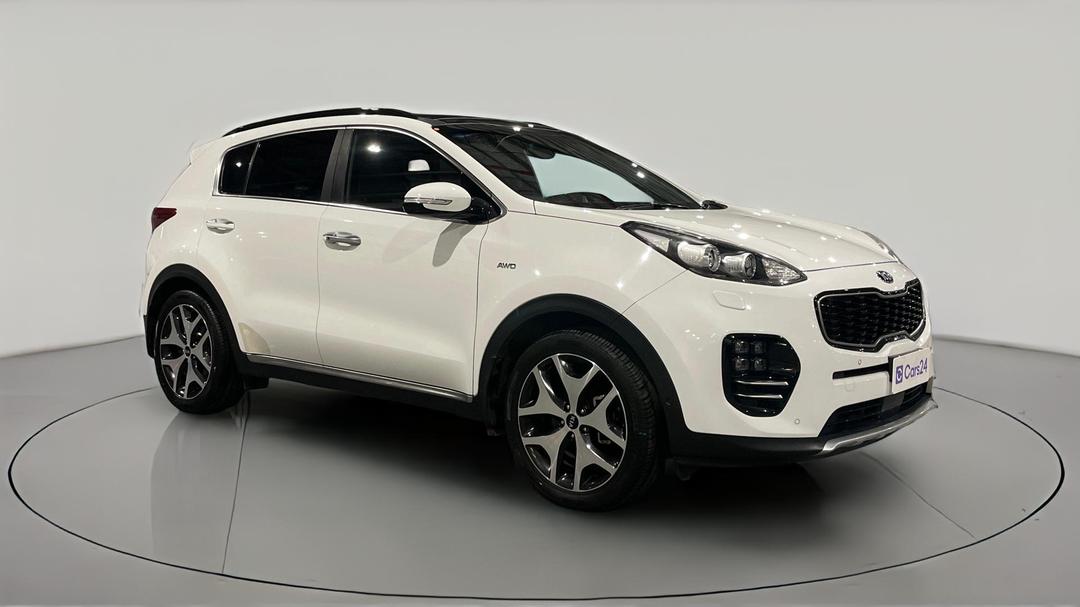 2016 Kia Sportage Gt-line (AWD), Automatic, 92372 km, Right Front Diagonal (45- Degree) View